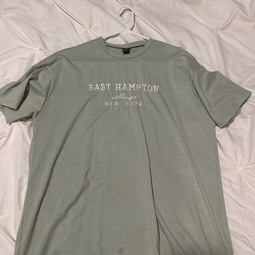 Sage green tshirt